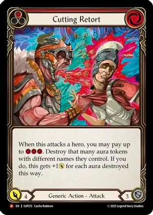 Cutting Retort (SUP215)  - Super Slam