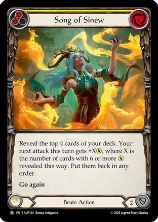 Song of Sinew (SUP134)  - Super Slam