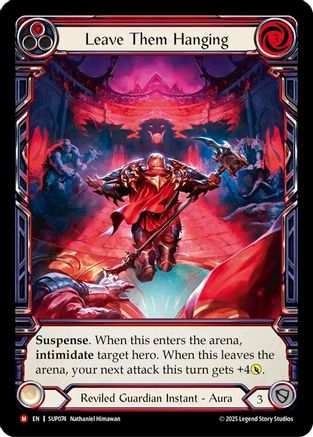 Leave Them Hanging (Extended Art) (SUP074) Cold Foil - Super Slam