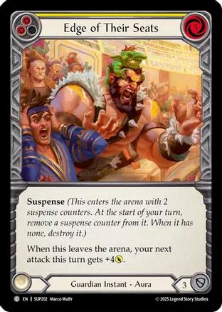 Edge of Their Seats (Yellow) (SUP202)  - Super Slam