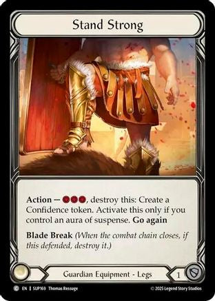 Stand Strong (SUP169) Cold Foil - Super Slam