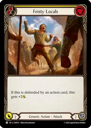 Feisty Locals (Yellow) (SUP231)  - Super Slam