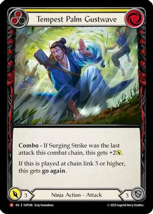 Tempest Palm Gustwave (SUP246) Rainbow Foil - Super Slam