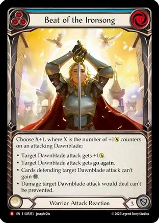 Beat of the Ironsong (SUP251) Rainbow Foil - Super Slam