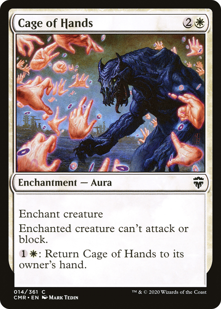Cage of Hands [Commander Legends] Foil