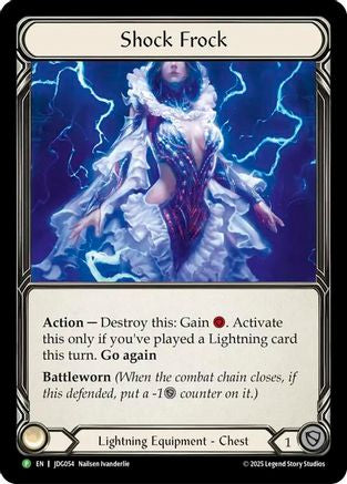 Shock Frock (JDG054) Cold Foil - FaB Promos