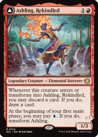 Ashling, Rekindled (124) Foil - Lorwyn Eclipsed