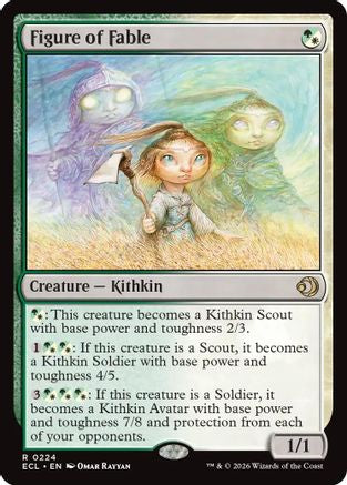 Figure of Fable (224) Foil - Lorwyn Eclipsed