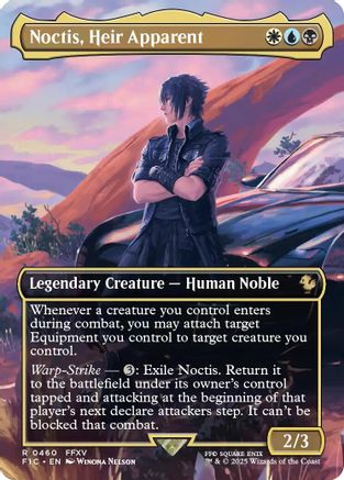 Noctis, Heir Apparent (460) Foil - Commander: FINAL FANTASY