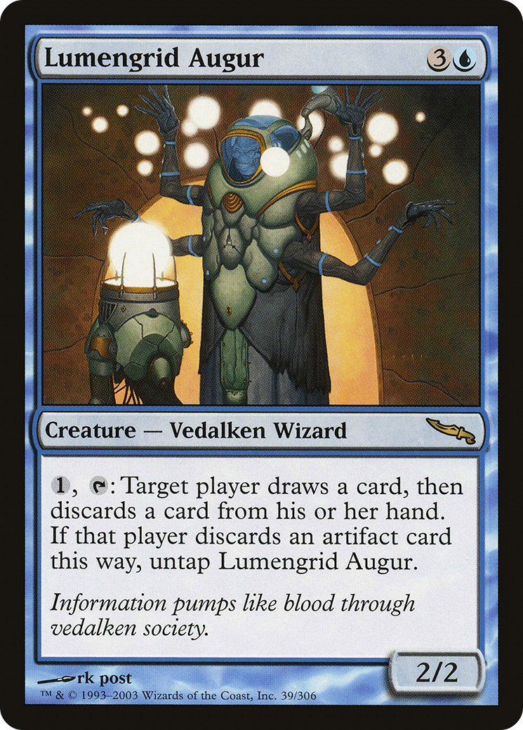 Lumengrid Augur [Mirrodin] | Silver Goblin