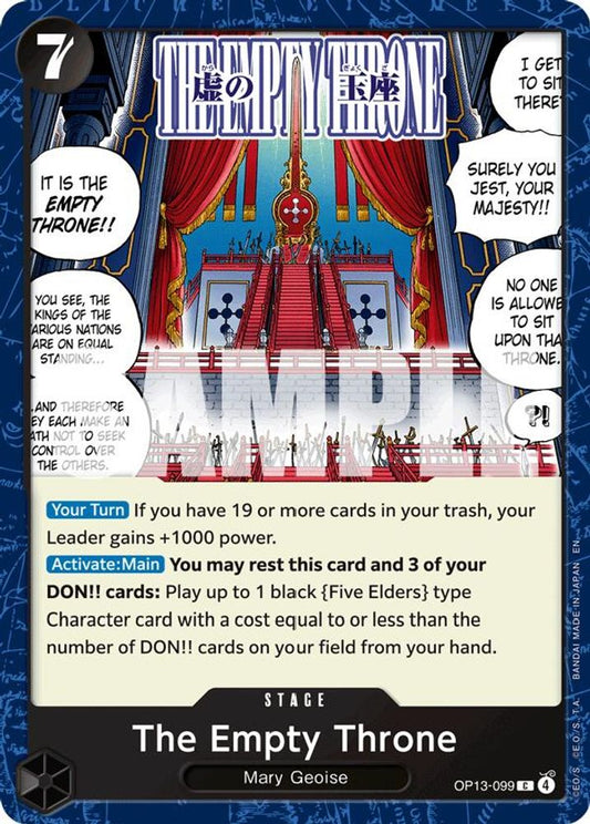 The Empty Throne (OP13-099)