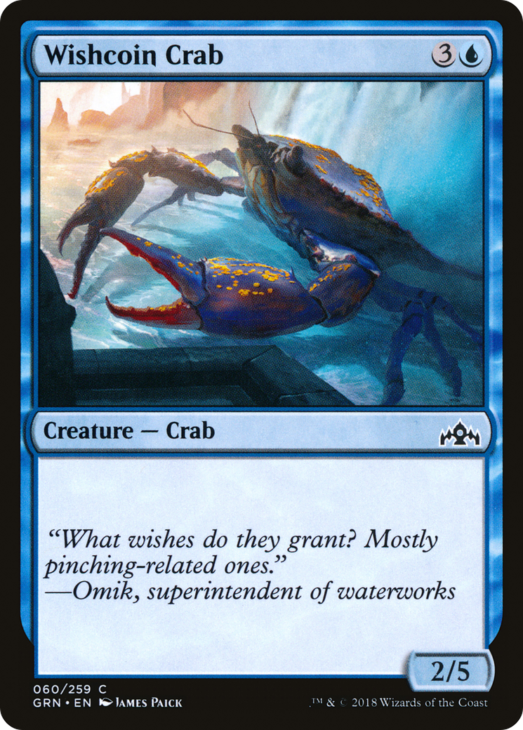 Wishcoin Crab [Guilds of Ravnica] Foil