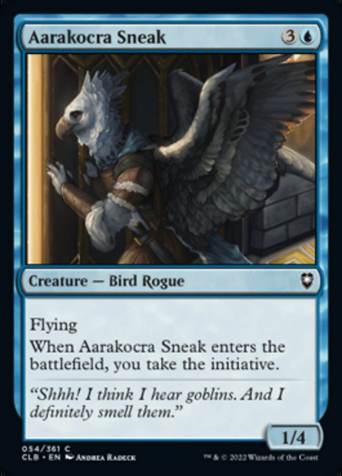 Aarakocra Sneak [Commander Legends: Battle for Baldur's Gate] | Silver Goblin