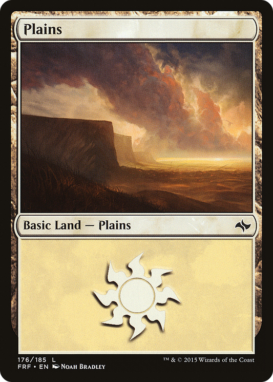 Plains (176) [Fate Reforged] Foil