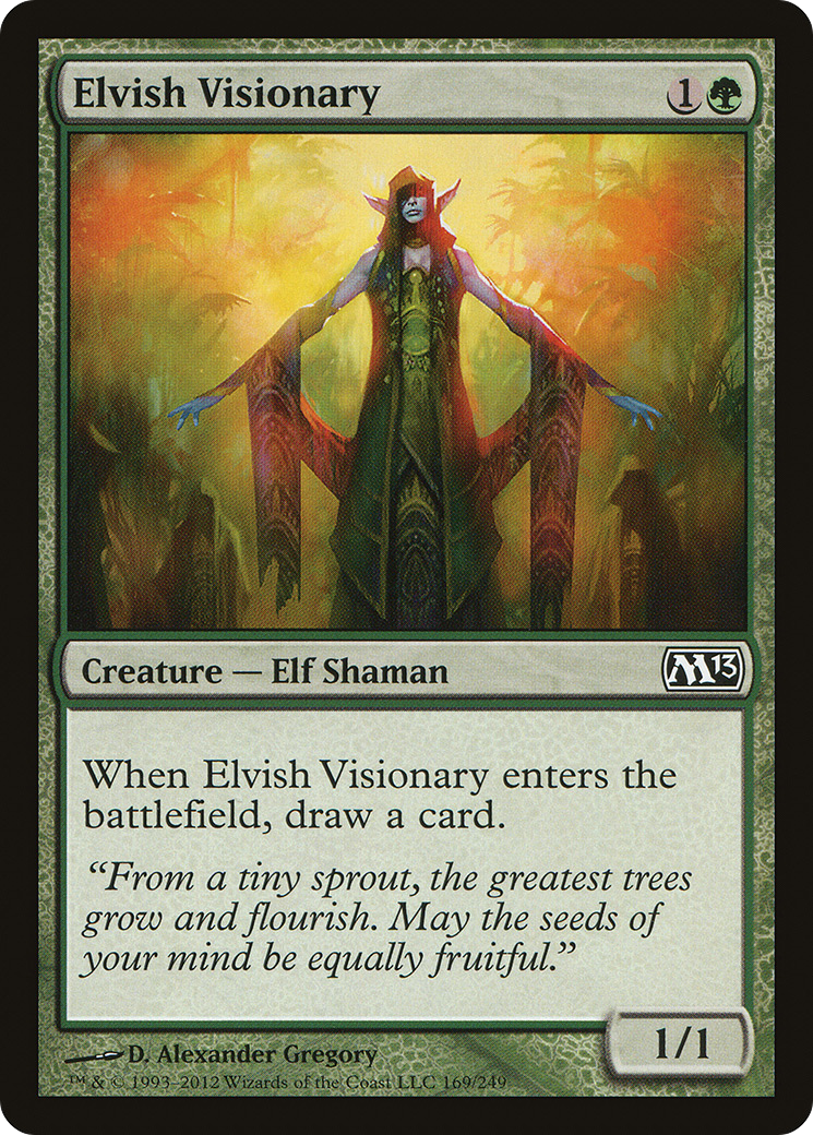 Elvish Visionary [Magic 2013] | Silver Goblin