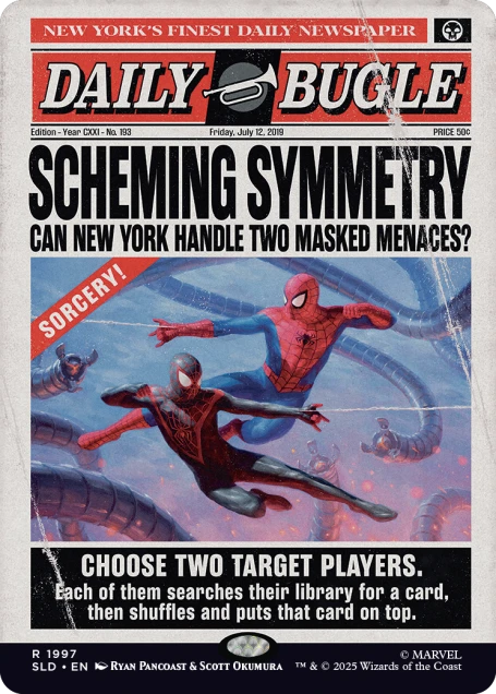 Secret Lair - Spider-Man: Daily Bugle Breaking News
