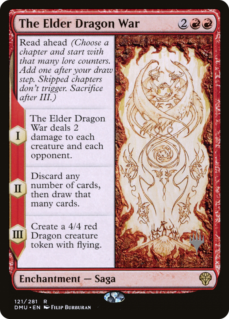 The Elder Dragon War (Promo Pack) [Dominaria United Promos]