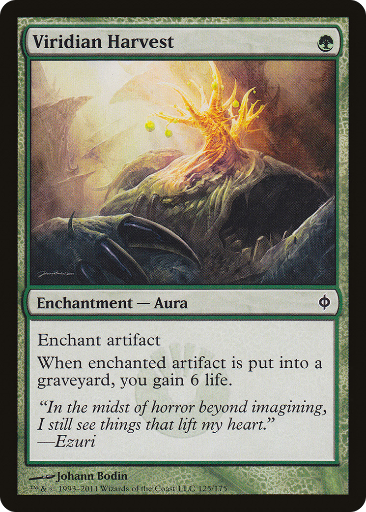 Viridian Harvest [New Phyrexia] Foil