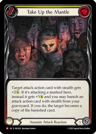 Take Up the Mantle (AAC024)  - Armory Deck: Arakni