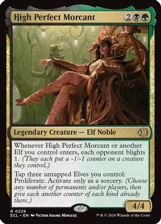High Perfect Morcant (229) Foil - Lorwyn Eclipsed