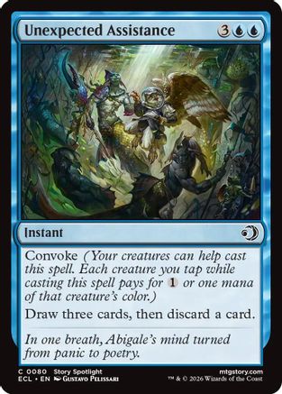 Unexpected Assistance (080) Foil - Lorwyn Eclipsed