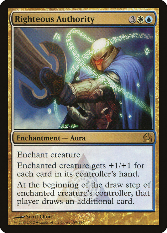 Righteous Authority [Return to Ravnica] Foil