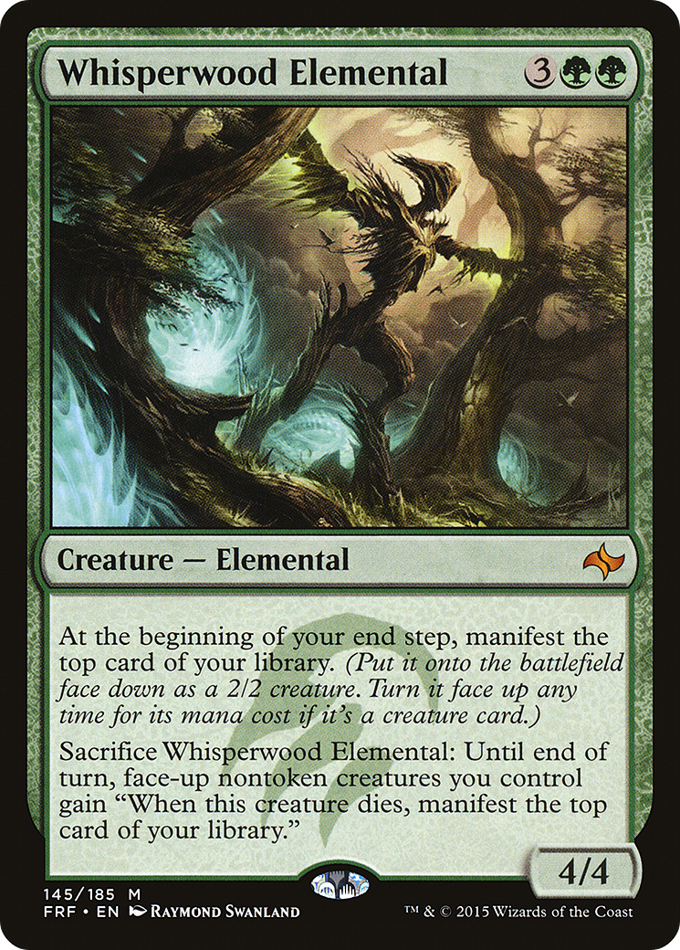 Whisperwood Elemental [Fate Reforged] | Silver Goblin