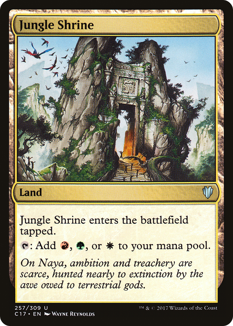 Jungle Shrine [Commander 2017] | Silver Goblin