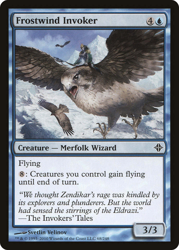 Frostwind Invoker [Rise of the Eldrazi] | Silver Goblin