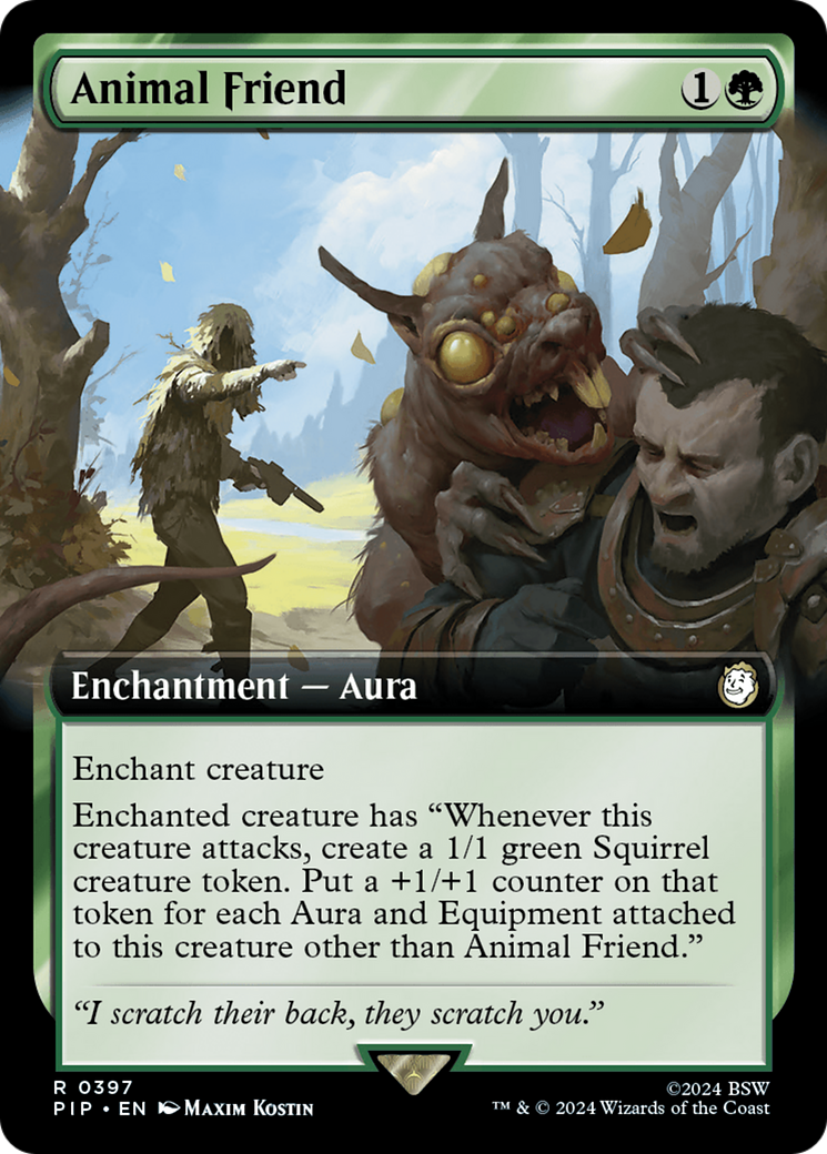 Animal Friend (Extended Art) [Fallout] Foil
