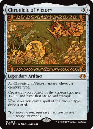 Chronicle of Victory (253) Foil - Lorwyn Eclipsed
