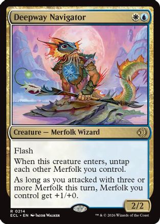 Deepway Navigator (214) - Lorwyn Eclipsed