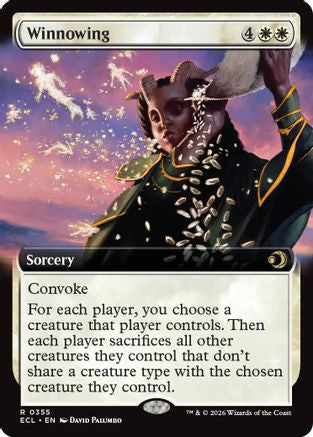 Winnowing (Extended Art) (355) Foil - Lorwyn Eclipsed