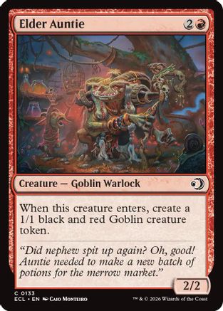 Elder Auntie (133) Foil - Lorwyn Eclipsed