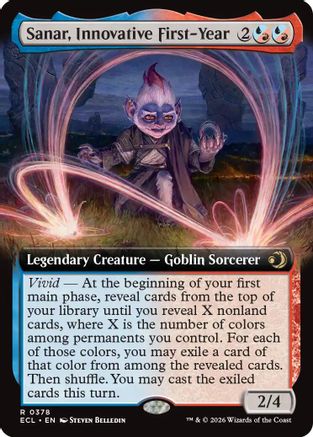 Sanar, Innovative First-Year (Extended Art) (378) - Lorwyn Eclipsed