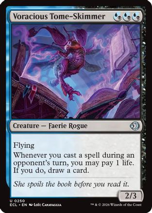 Voracious Tome-Skimmer (250) - Lorwyn Eclipsed