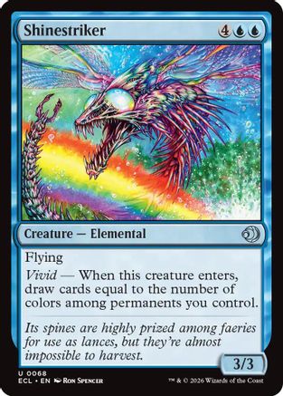 Shinestriker (068) Foil - Lorwyn Eclipsed