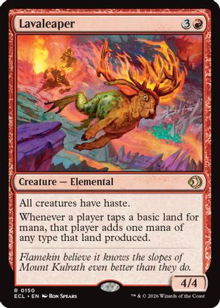 Lavaleaper (150) Foil - Lorwyn Eclipsed