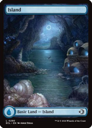 Island (280) Foil - Lorwyn Eclipsed