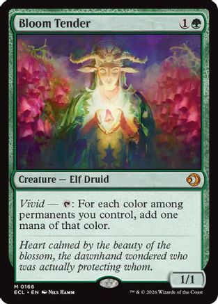 Bloom Tender (166) Foil - Lorwyn Eclipsed