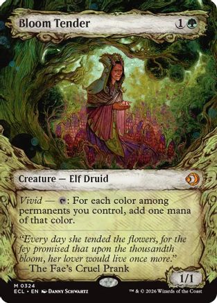 Bloom Tender (Showcase) (324) Foil - Lorwyn Eclipsed