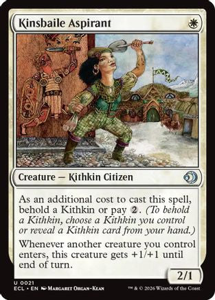 Kinsbaile Aspirant (021) Foil - Lorwyn Eclipsed