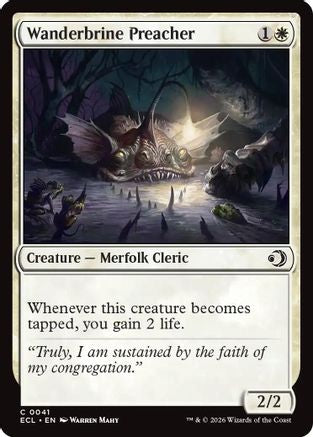 Wanderbrine Preacher (041) Foil - Lorwyn Eclipsed