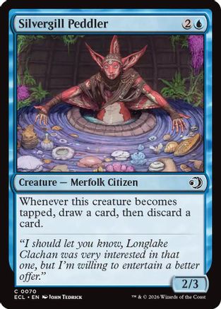Silvergill Peddler (070) Foil - Lorwyn Eclipsed