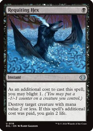 Requiting Hex (116) Foil - Lorwyn Eclipsed
