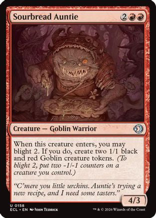 Sourbread Auntie (158) Foil - Lorwyn Eclipsed
