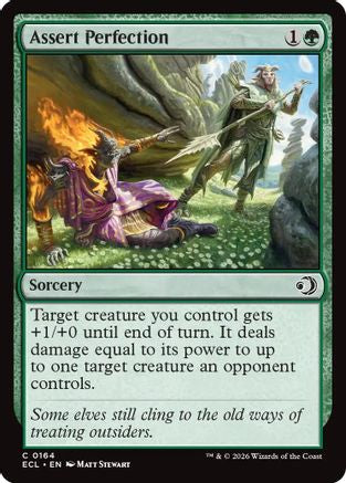 Assert Perfection (164) Foil - Lorwyn Eclipsed