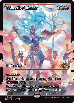 Collective Inferno (Showcase) (387) Foil - Lorwyn Eclipsed