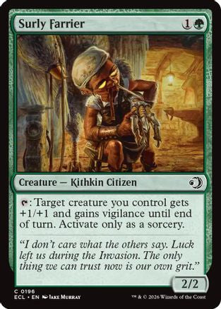 Surly Farrier (196) Foil - Lorwyn Eclipsed