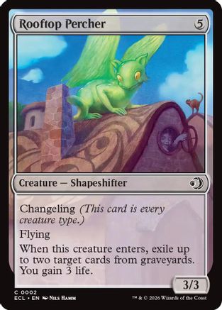 Rooftop Percher (002) - Lorwyn Eclipsed